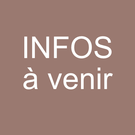 infos à venir
